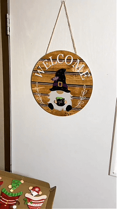 💫1 Sign, 12 Months of Magic: The Ultimate Interchangeable Magnetic Gnome Welcome Sign🚪
