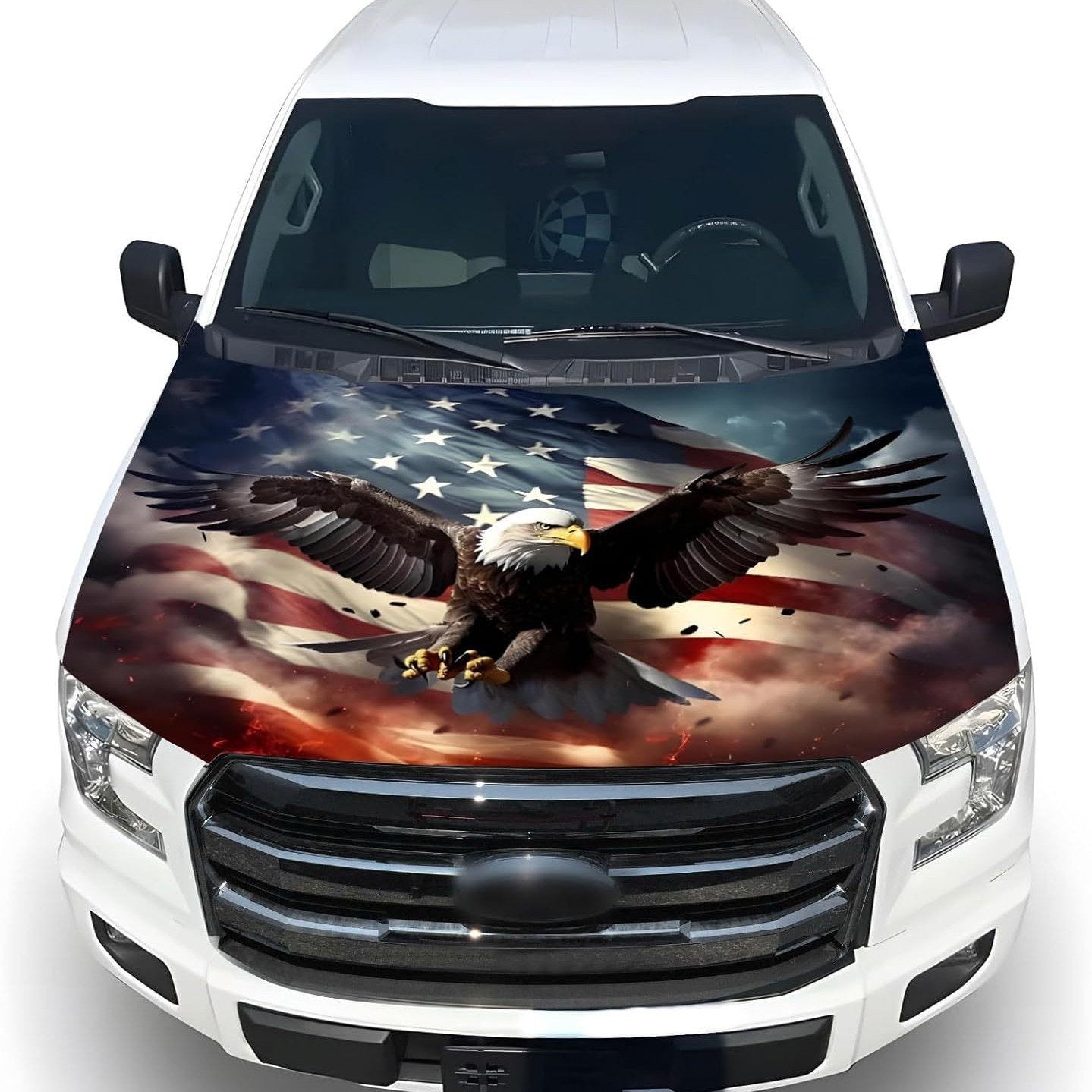 🎉4th Of July Flash Sale 65K+🔥American Car Hood Flag🦅 Universal Size