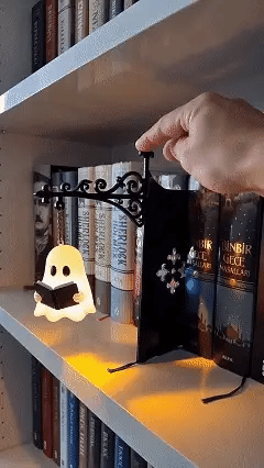 π₯ 2026 Hot Sale | Ghost Bookshelf Lantern for Cozy Reading Corners π»π
