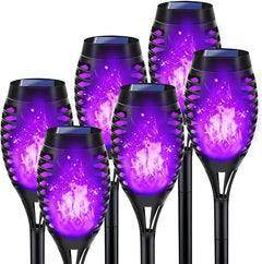 🔥Buy 1 Get 1 Free🔥🎃Flame Solar Halloween Lights for Halloween Decorations Outdoor