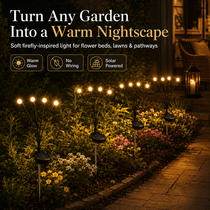 💖 Hot Sale 49%OFF✨Watch Your Garden Come Alive: The Magical Swaying Solar Firefly Lights