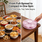 ☀️2026 Summer Hot Sale 49% OFF🍽️ Rotating 5-Compartment Snack Tray