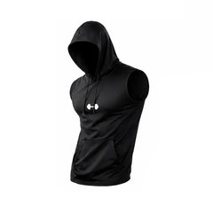 Quick-Dry Cooling Hooded Sleeveless Tops