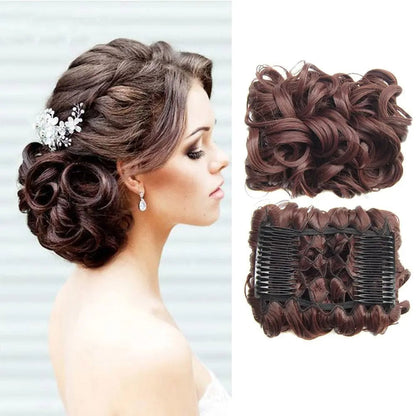 🌲Early Christmas Sale 49% OFF🎁Messy Curly Dish Bun