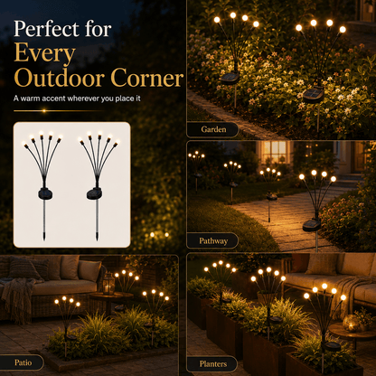 💖 Hot Sale 49%OFF✨Watch Your Garden Come Alive: The Magical Swaying Solar Firefly Lights