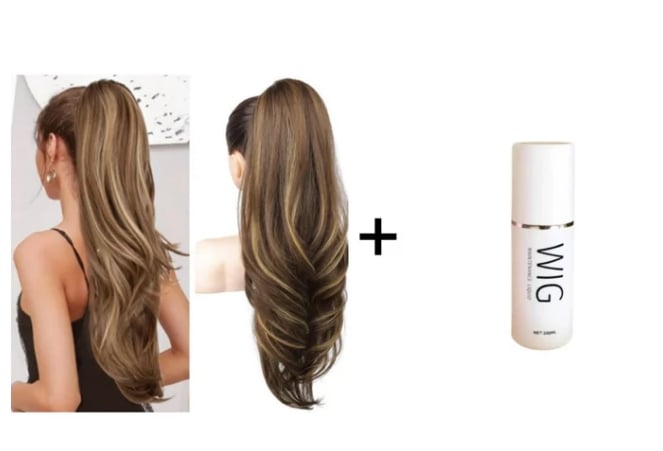Multi-Layered High Ponytail Wig