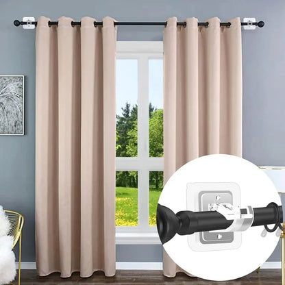 Hang Curtains in Seconds: No Drill, No Holes, No Lost Deposit!