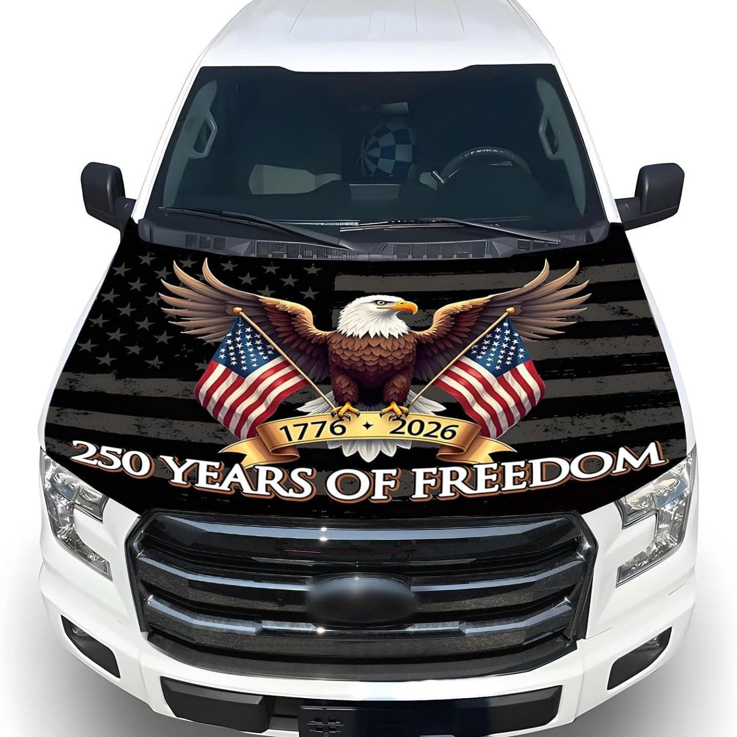 🎉4th Of July Flash Sale 65K+🔥American Car Hood Flag🦅 Universal Size