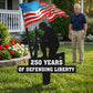 💥🔥 Limited time 57% OFF! First 50 pieces enjoy 57% off! 🔥💥 ✨🇺🇸🗽 23.6" Metal Garden Stake – 🎖️ 250 Years of Defending Liberty