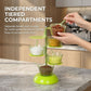 ☀️2026 Summer Hot Sale 49% OFF🧂5-Tier Rotating Vertical Spice Rack