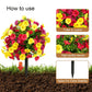 ☀️2026 Summer Hot Sale 49% OFF🌷 24-Inch Artificial Flower Garden Stake