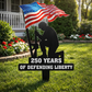 💥🔥 Limited time 57% OFF! First 50 pieces enjoy 57% off! 🔥💥 ✨🇺🇸🗽 23.6" Metal Garden Stake – 🎖️ 250 Years of Defending Liberty