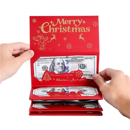 🎁 LAST DAY 49% OFF🎅🎄Foldable 6-Slot Christmas Red Envelope