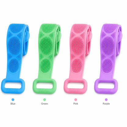 💦Summer Limited-Time 50% OFF 🛁Double-Sided Silicone Back Scrubber-Easily exfoliate dead skin