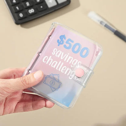💰$1,000 Savings Challenge Binder – Budget Planner & Cash Stuffing System